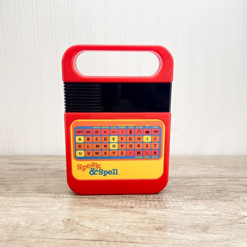Kahootz The Speak And Spell Classic Learning Game, Tested Works Great!!